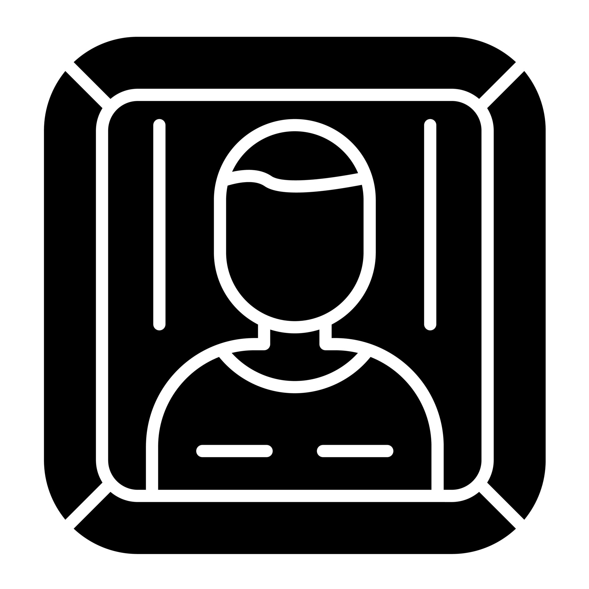 Portrait vector icon 21650574 Vector Art at Vecteezy