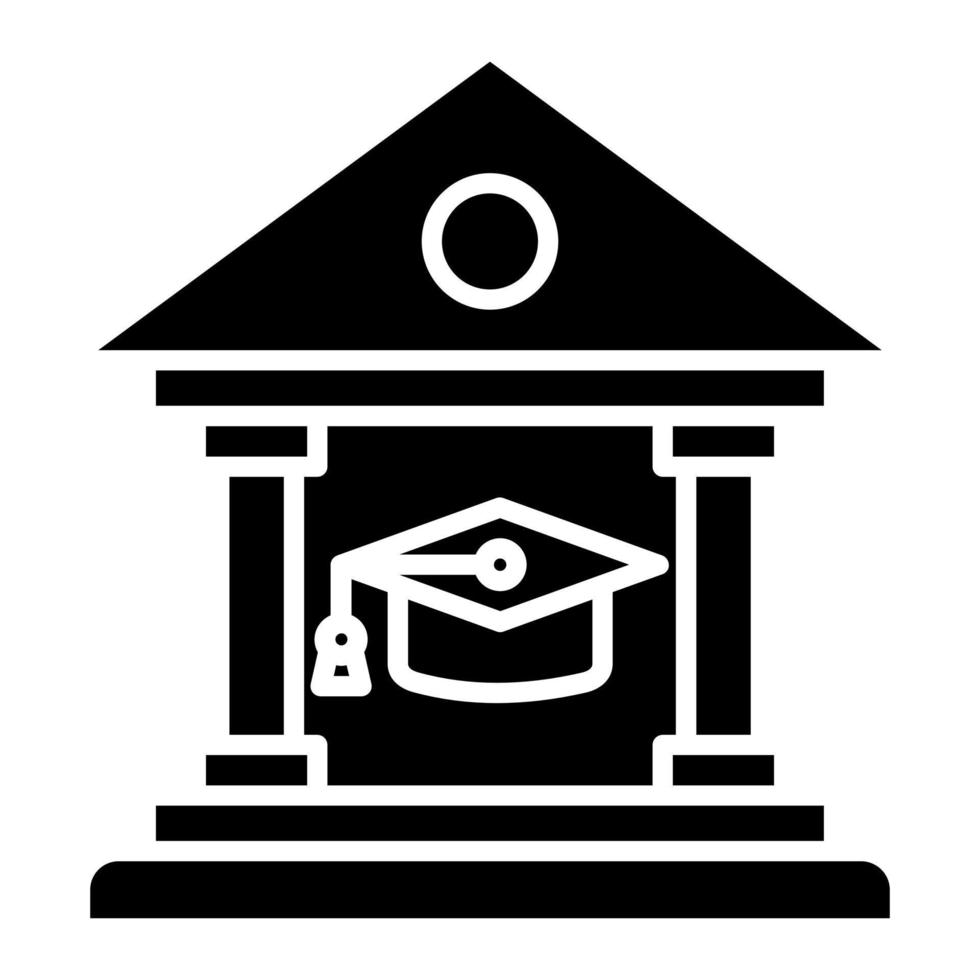 Student Banking vector icon