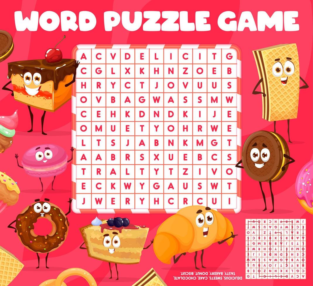 Word search puzzle game worksheet, berries on yoga 23547184 Vector