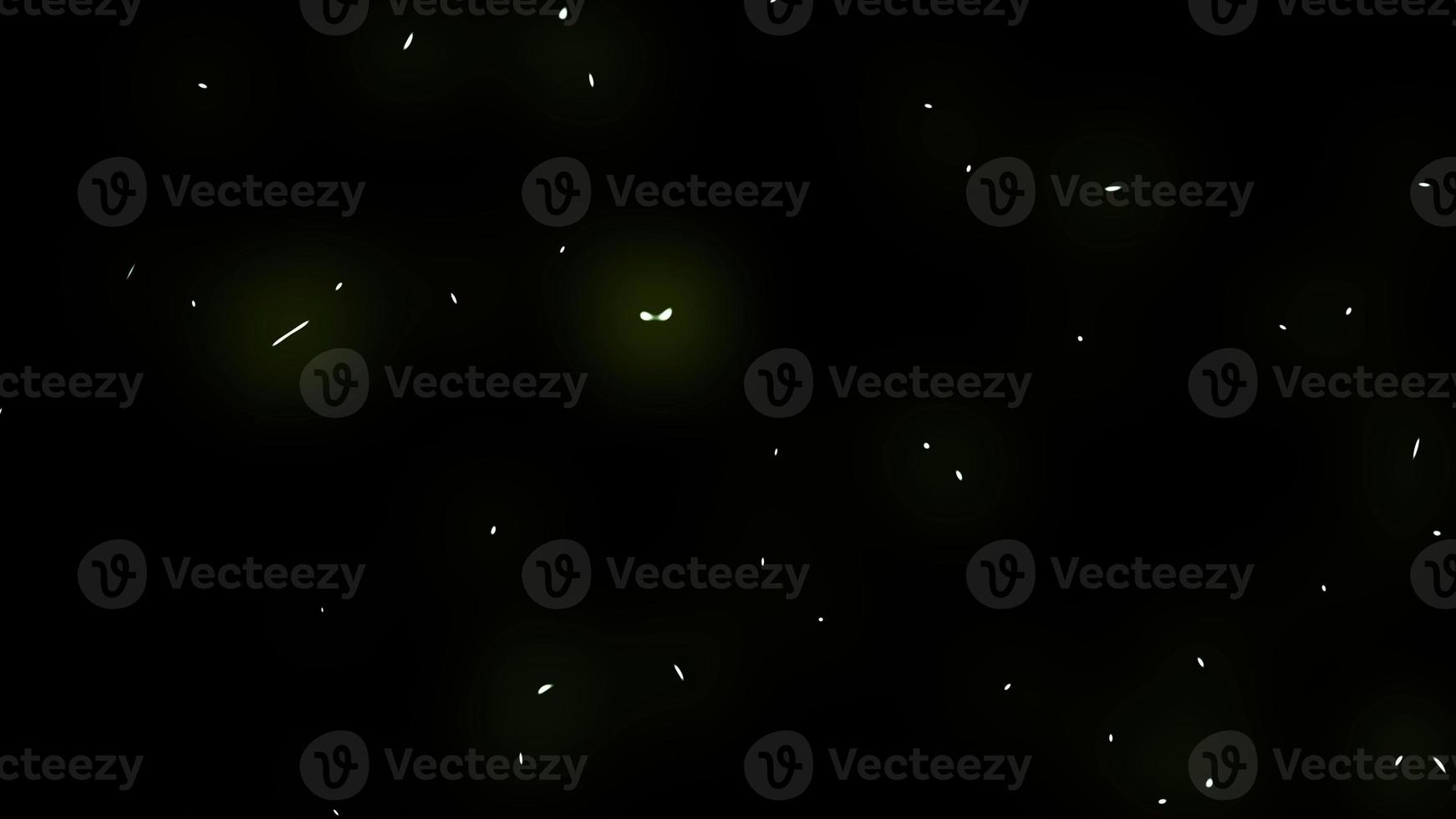 Green firefly animation background photo