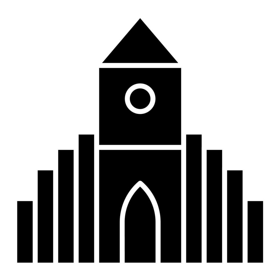 Hallgrimskirkja vector icono