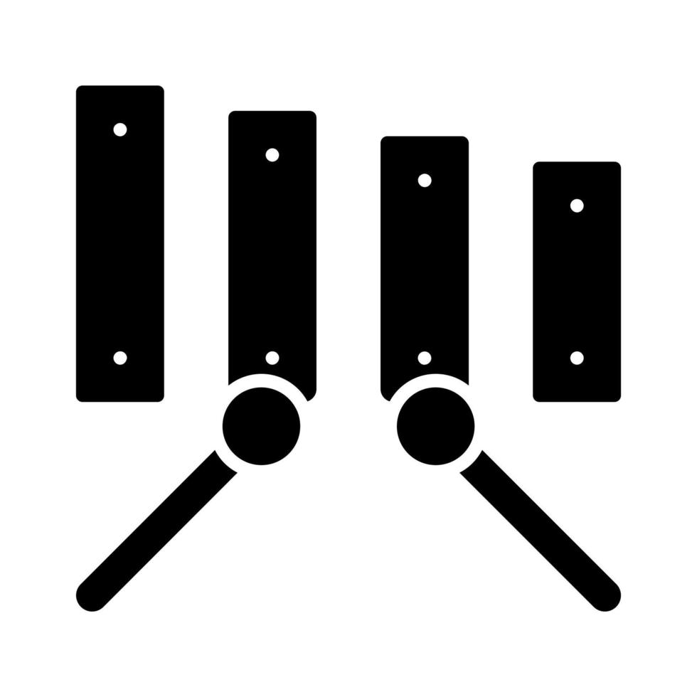 Xylophone vector icon