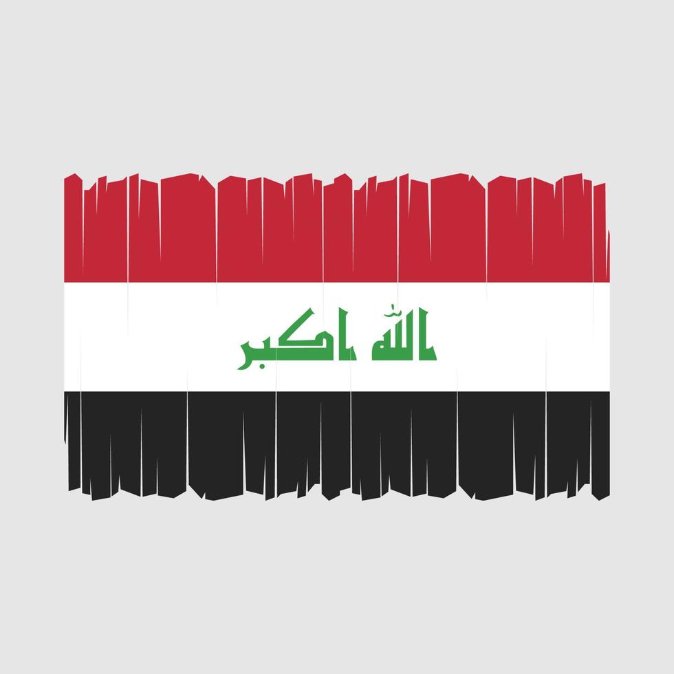 Iraq Flag Vector