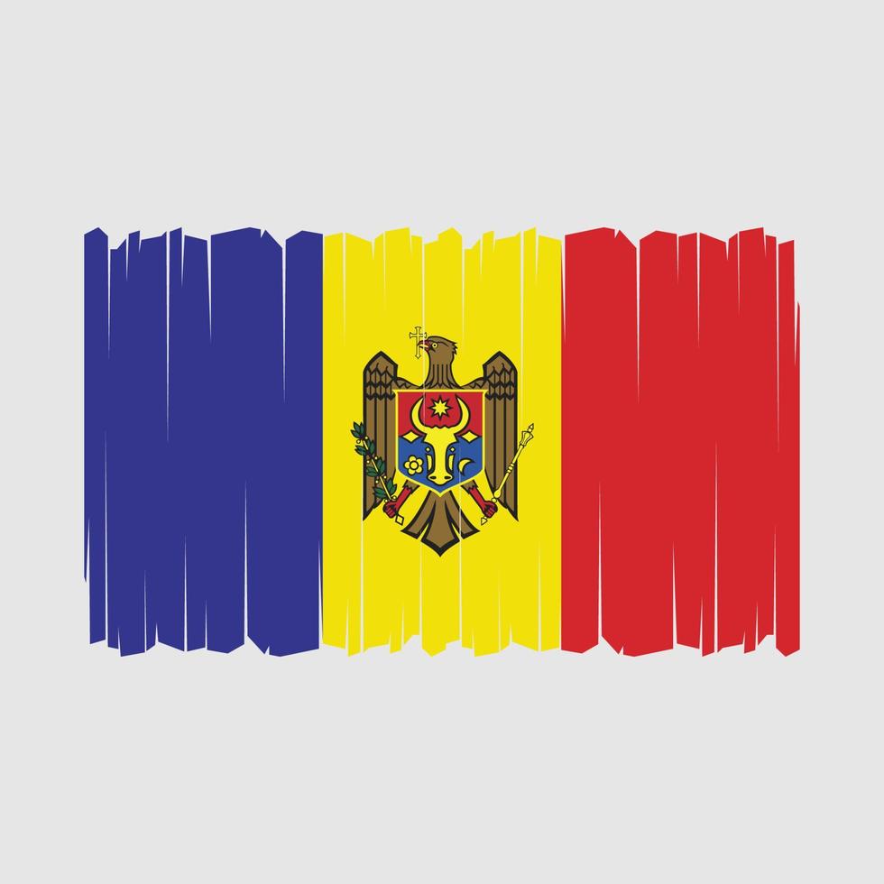 Moldova Flag Vector
