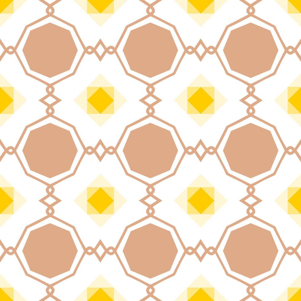 Geometric Seamless Pattern with Tribal Shape. Pattern designed in Ikat, Aztec, Moroccan, Thai, Luxury Arabic Style. Ideal for Fabric Garment, Ceramics, Wallpaper. Vector Illustration.