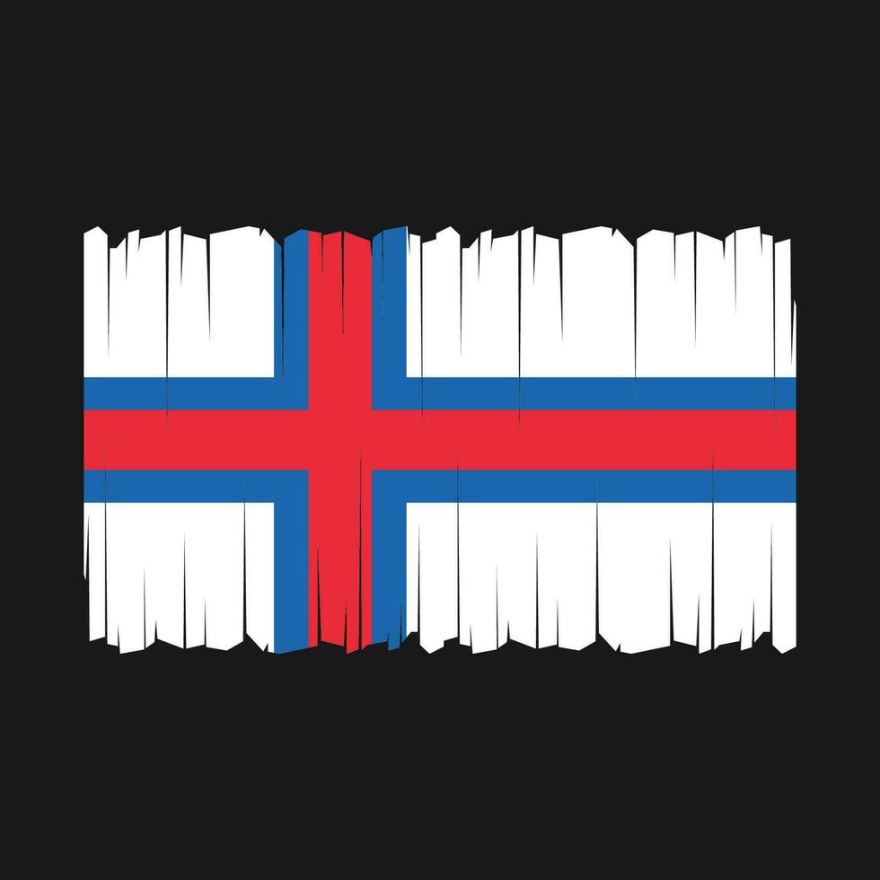 Faroe Islands Flag Vector