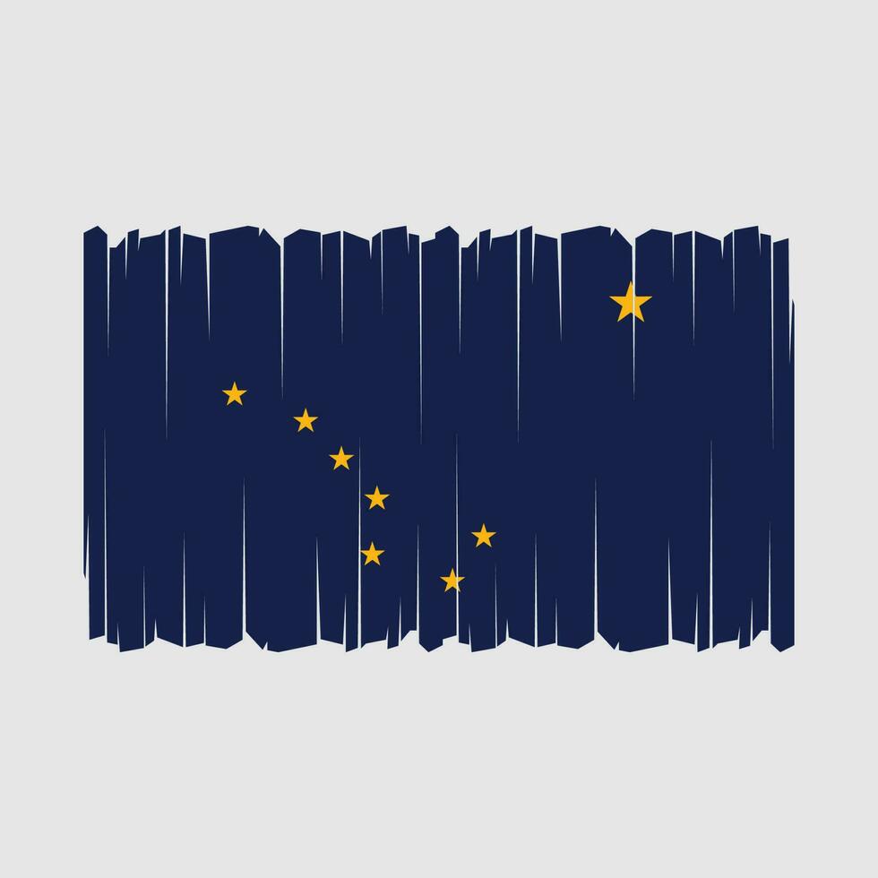 Alaska Flag Vector