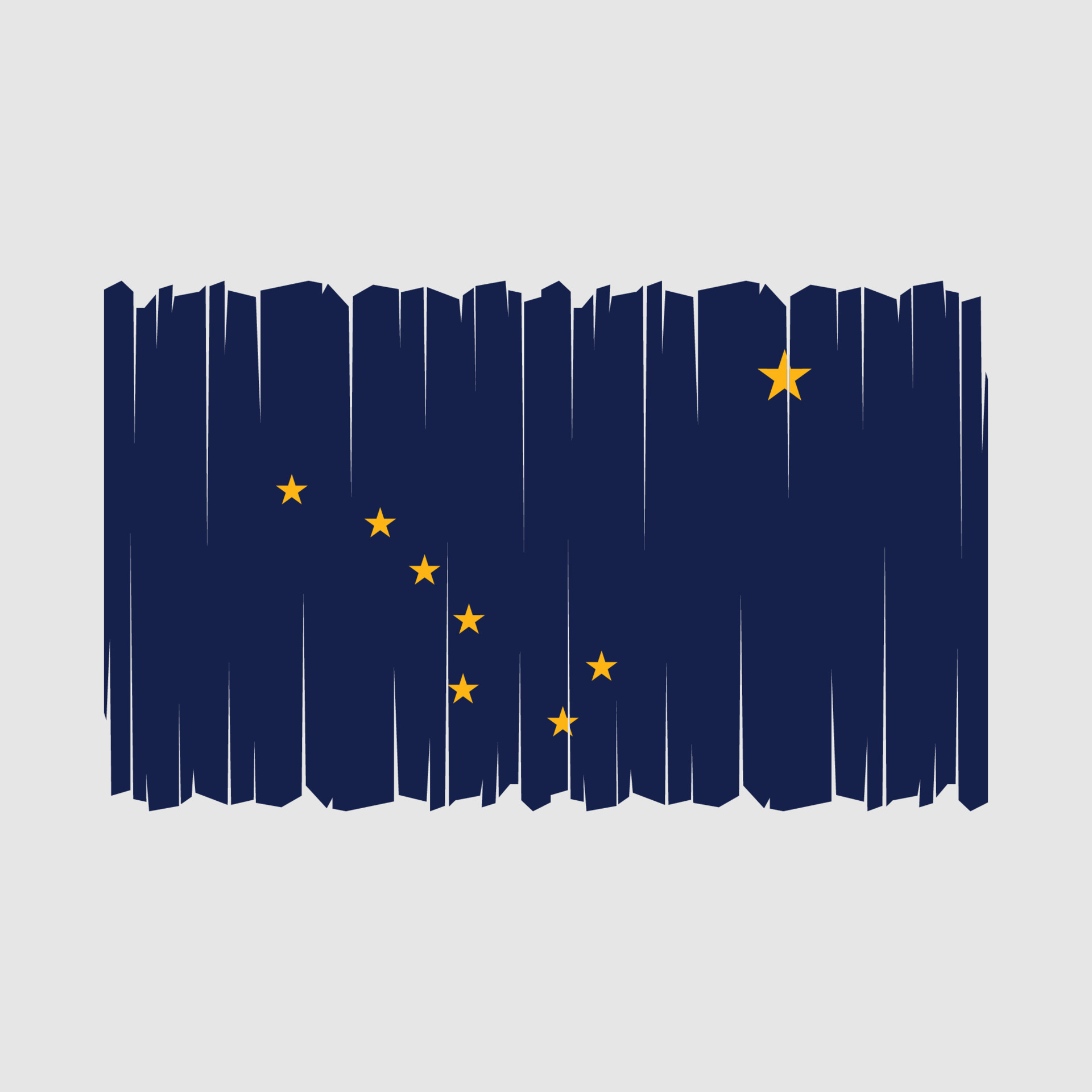 Alaska Flag Vector 21651506 Vector Art at Vecteezy