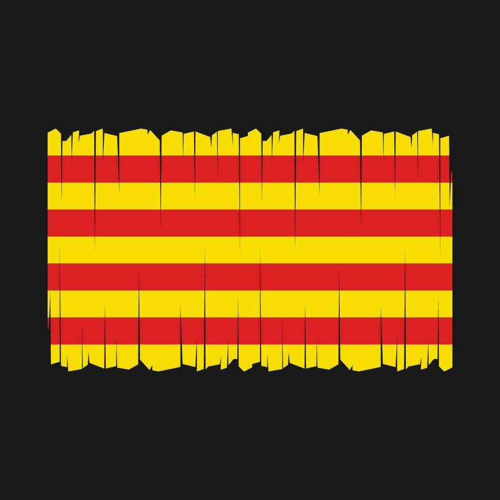 Catalonia Flag Vector