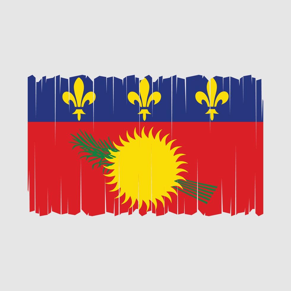 Guadeloupe Flag Vector