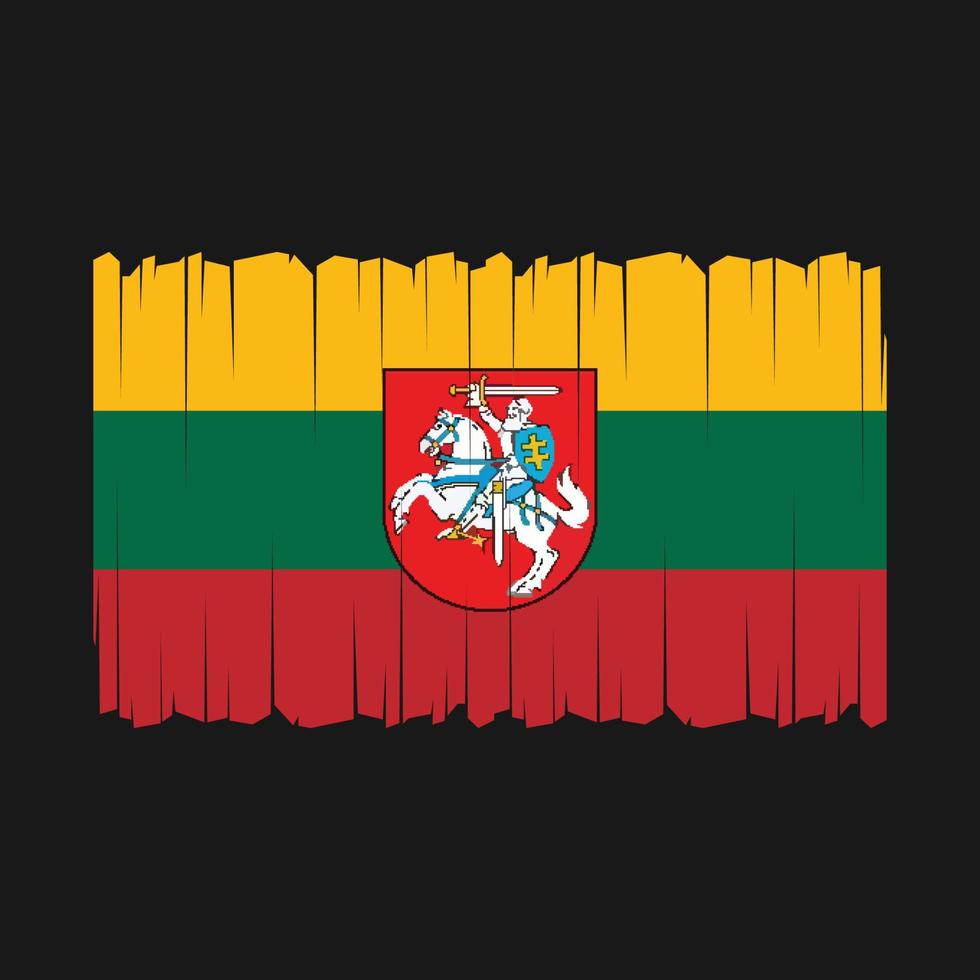 Lithuania Flag Vector