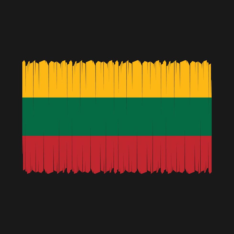 Lithuania Flag Vector