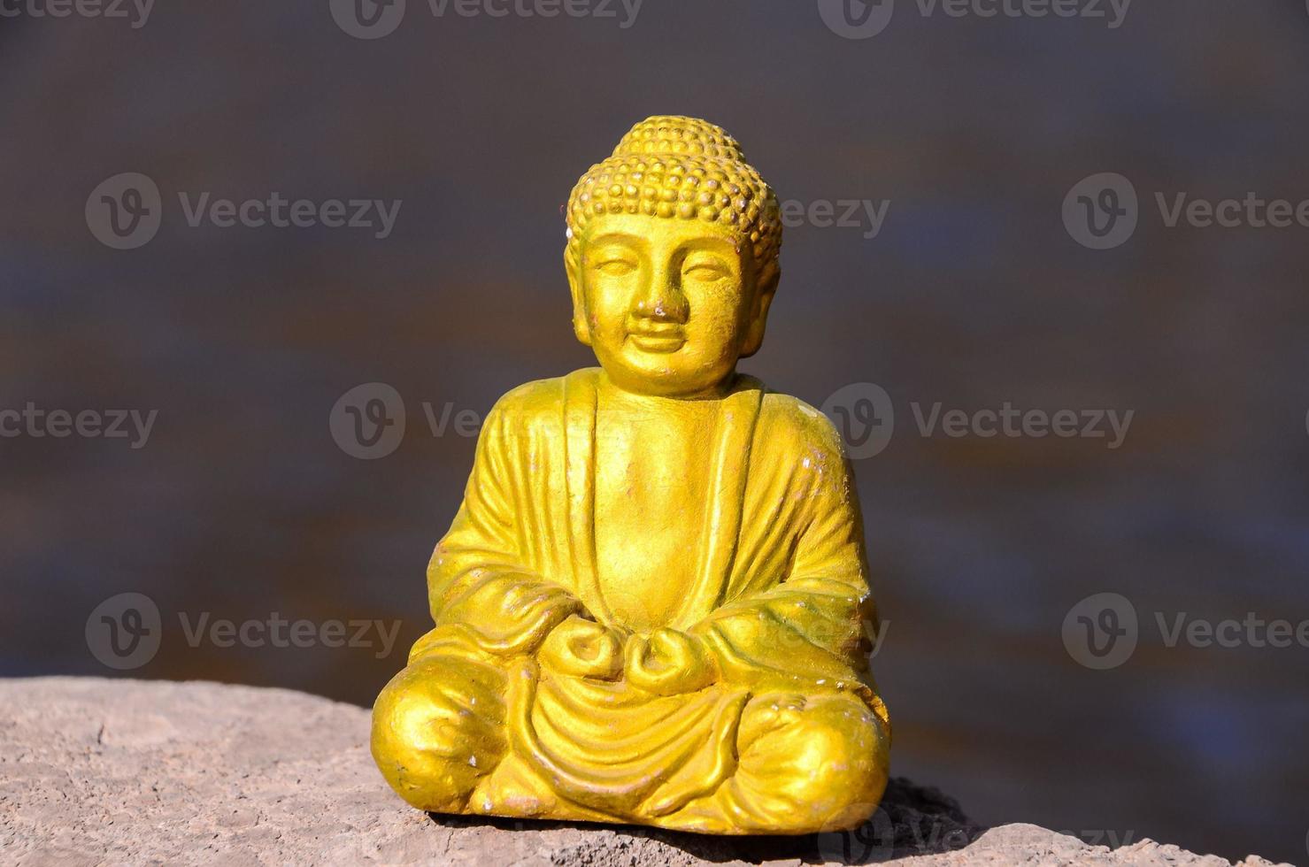 Small Buddha statue photo