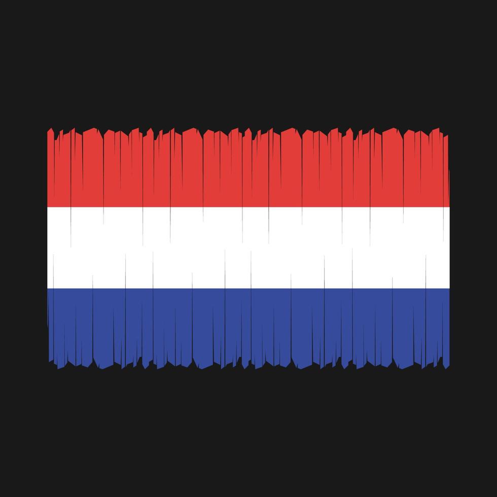 Netherlands Flag Vector