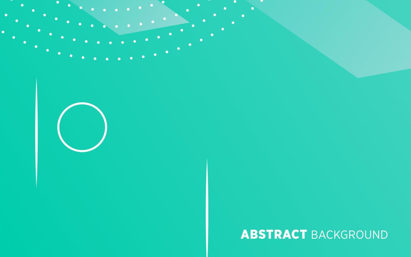 modern green gradient abstract geometric shape background banner design. vector