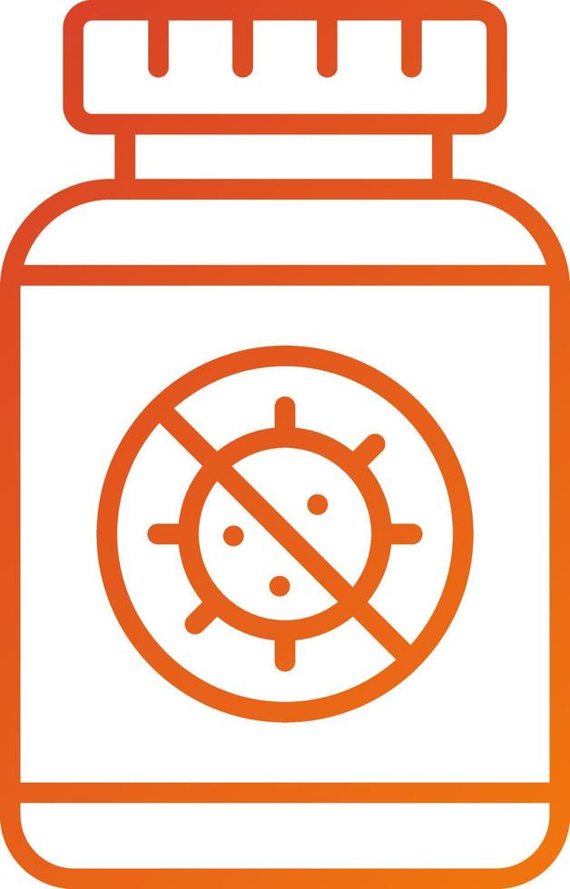 Antibiotic Icon Style vector