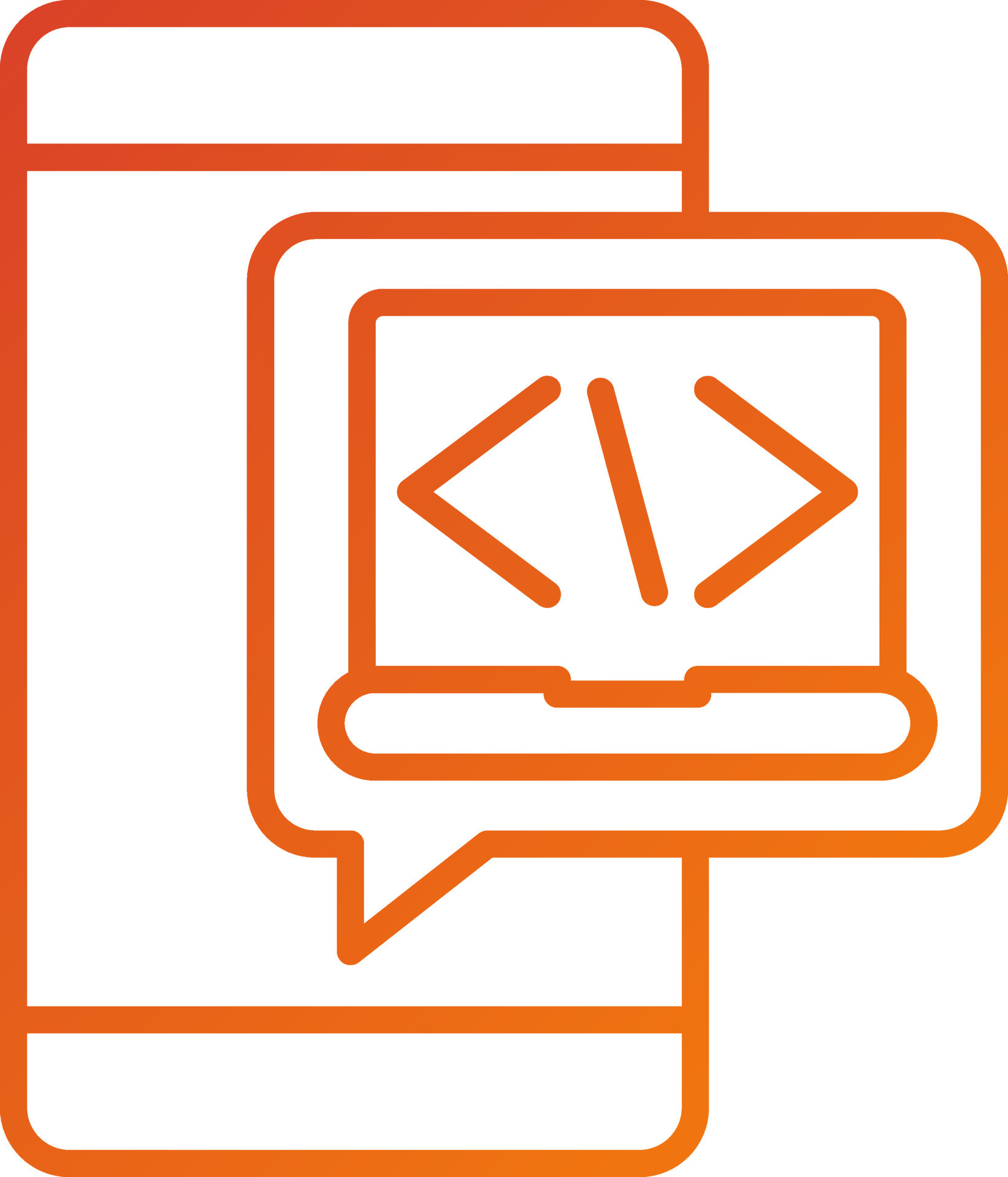 Dev Environment Icon Style 21652483 Vector Art at Vecteezy