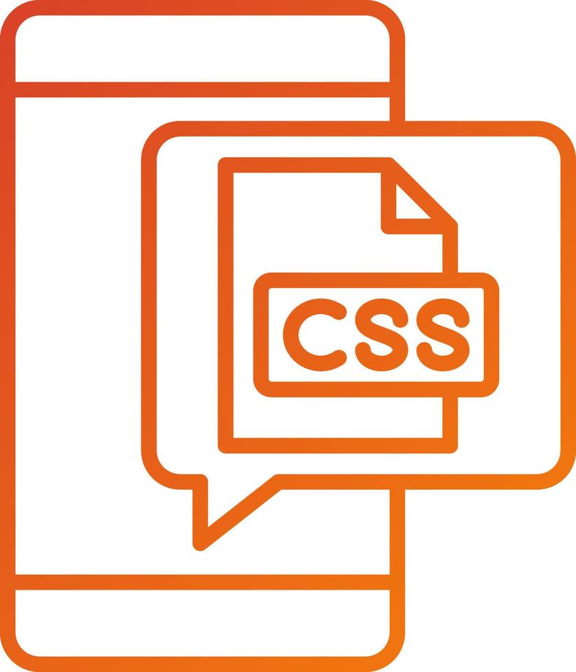 Css Icon Style vector