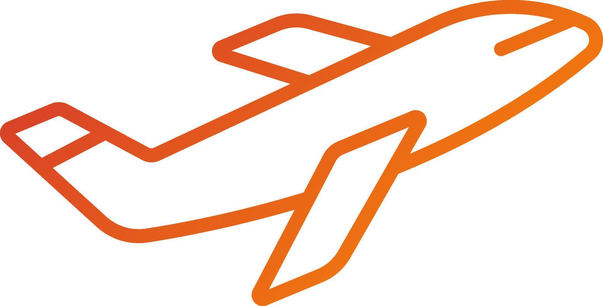 Airplane Icon Style vector
