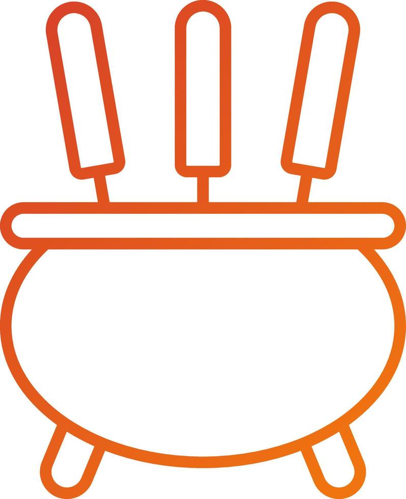 Incense Icon Style vector