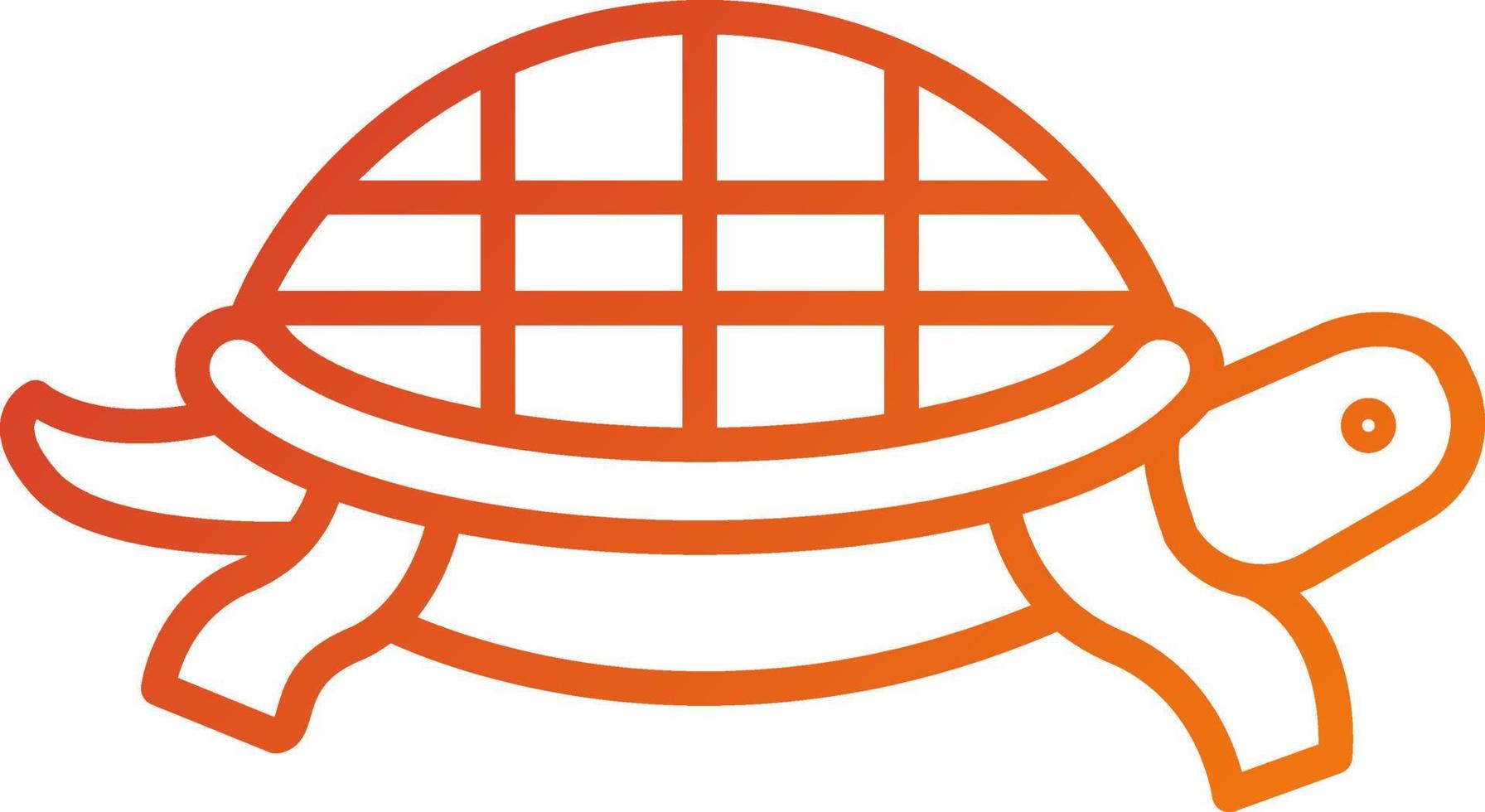 Sea Turtle Icon Style vector