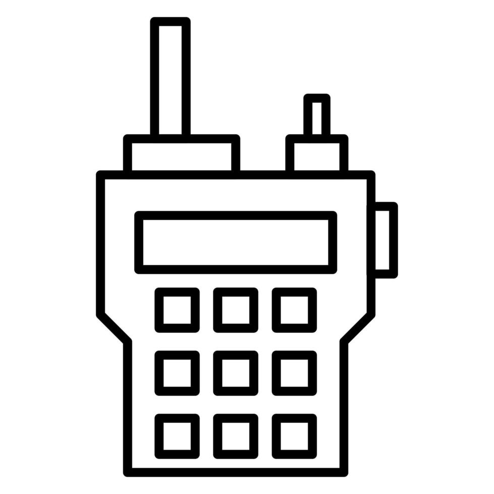 Walkie Talkie vector icon