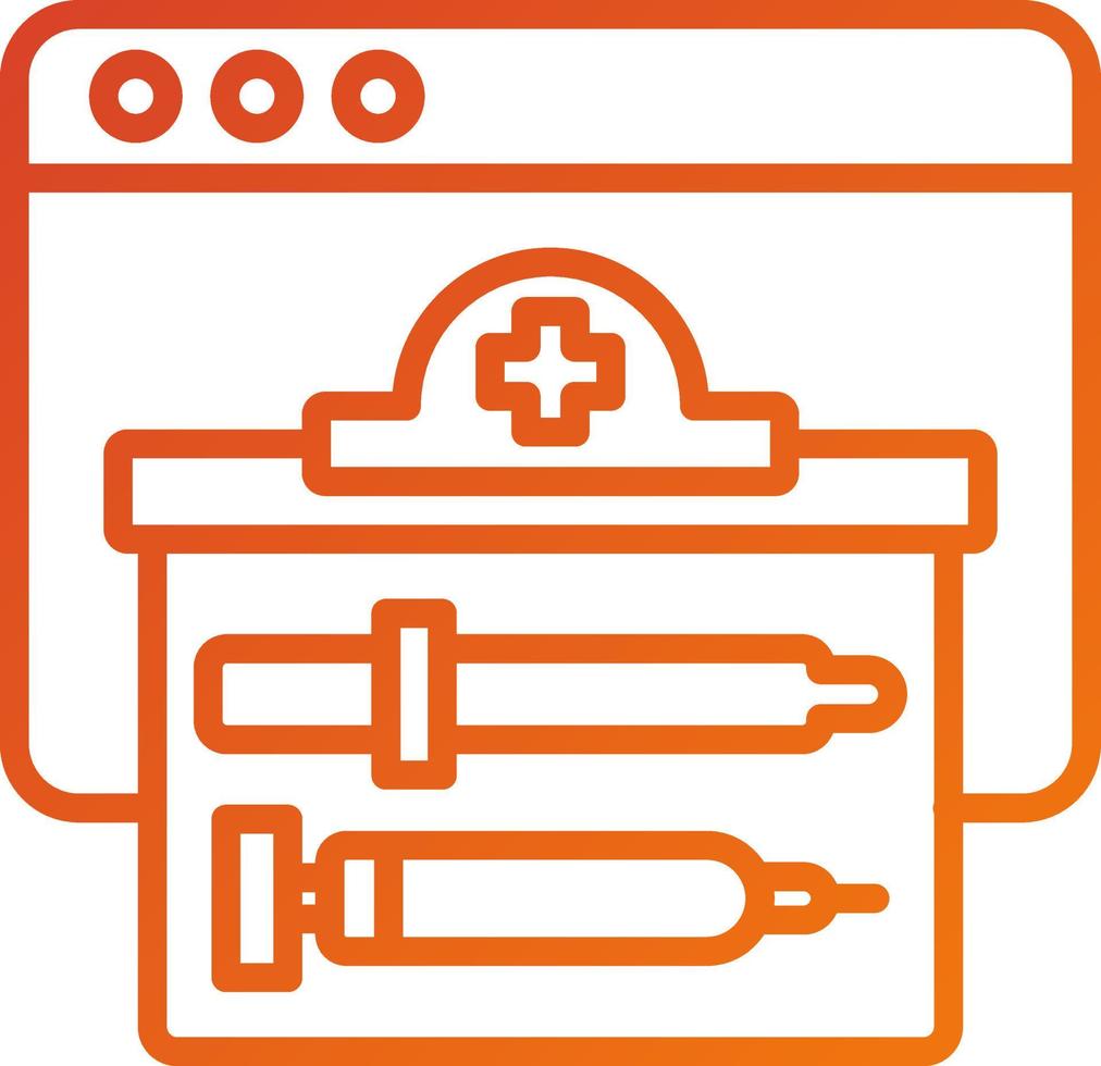 Healthcare Ecommerce Icon Style vector