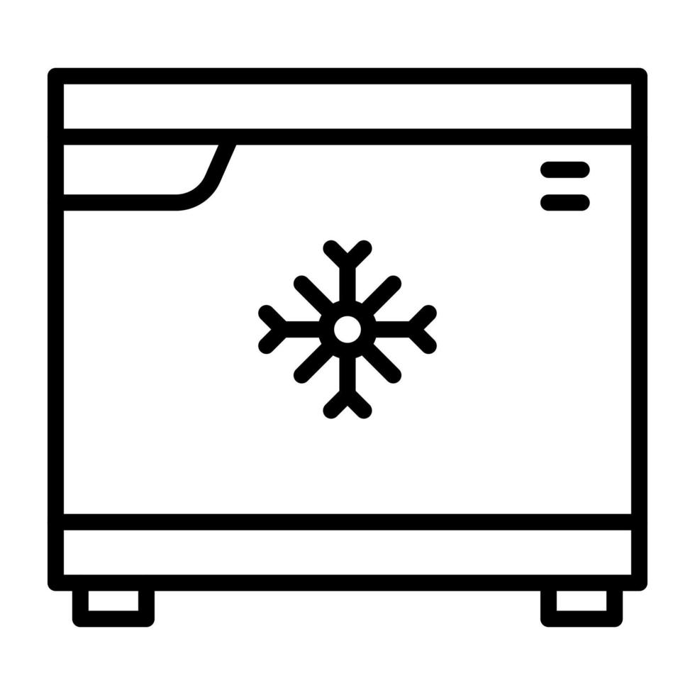 Freezer vector icon