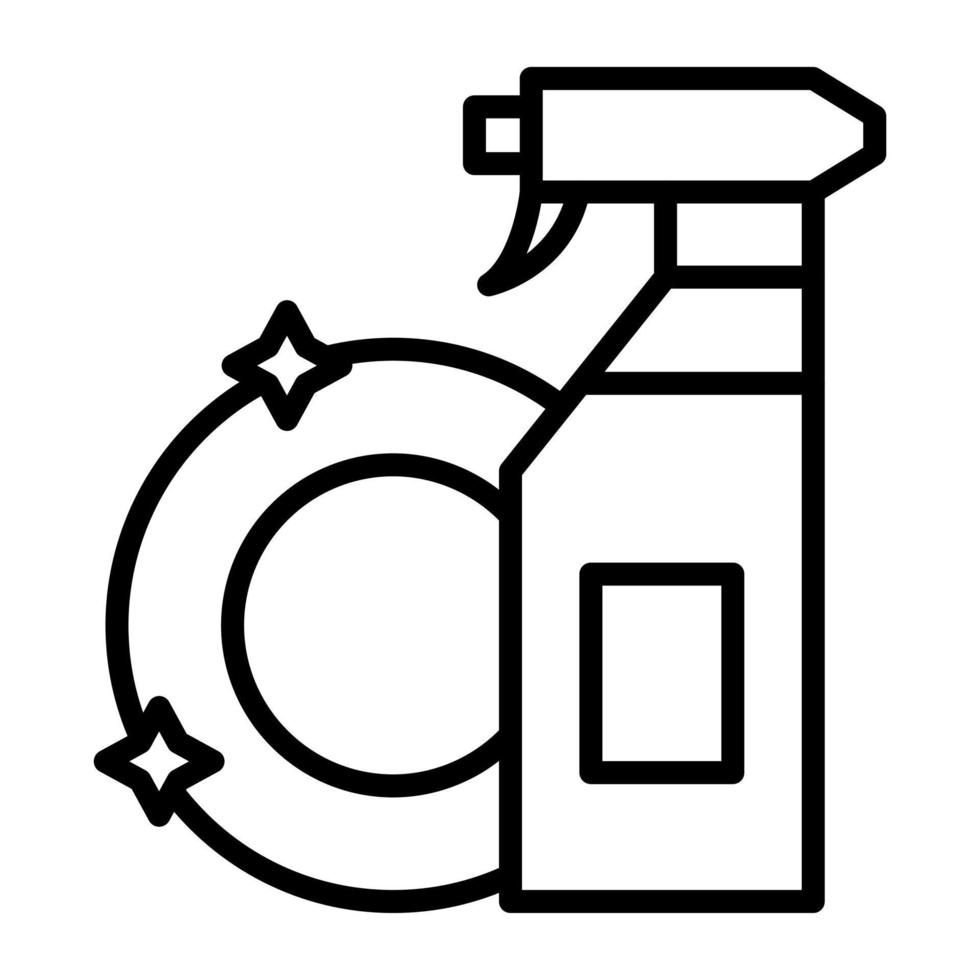 Liquid Detergent vector icon