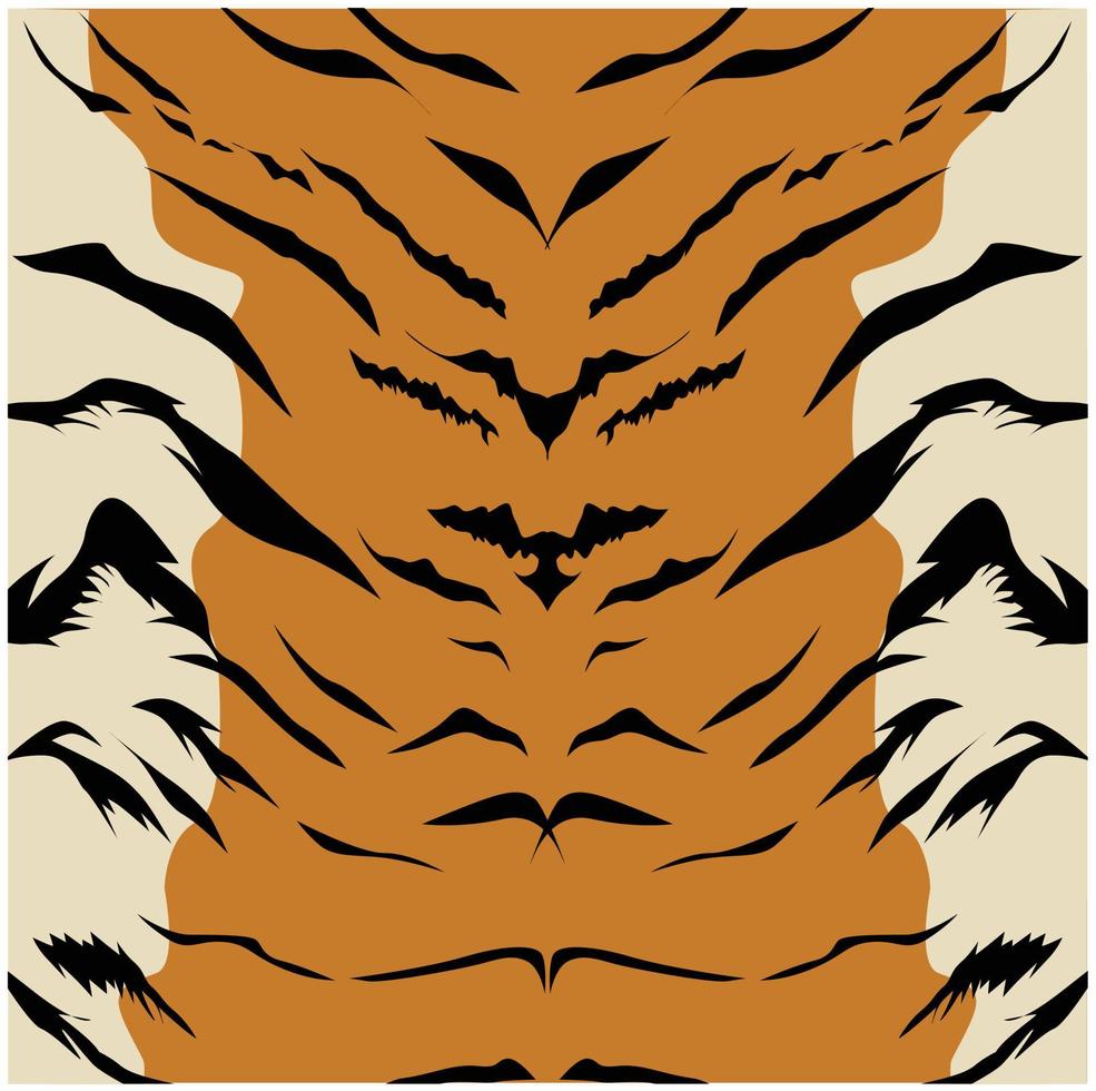 Tigre modelo vector imagen ilustraciones