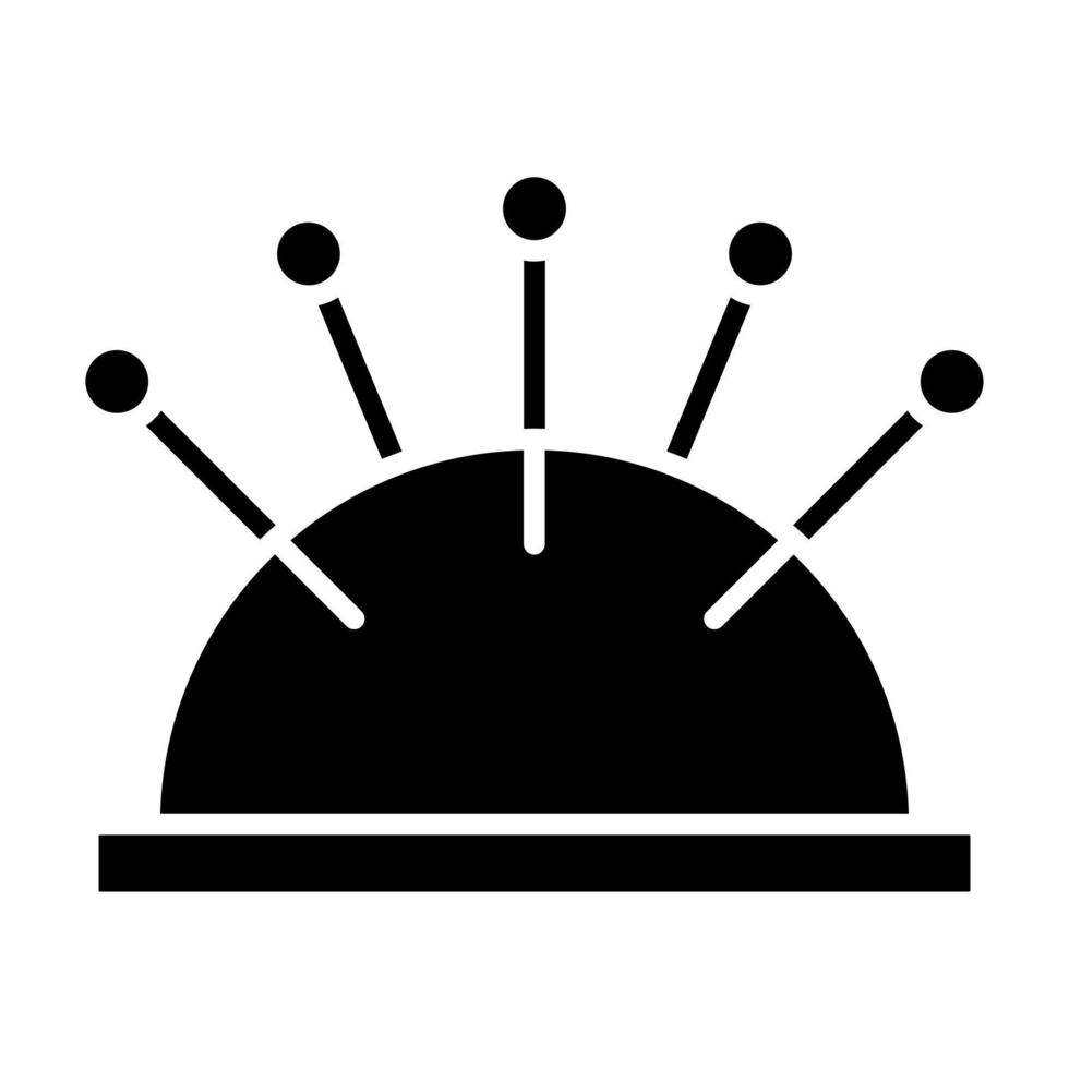 Pin Cushion vector icon