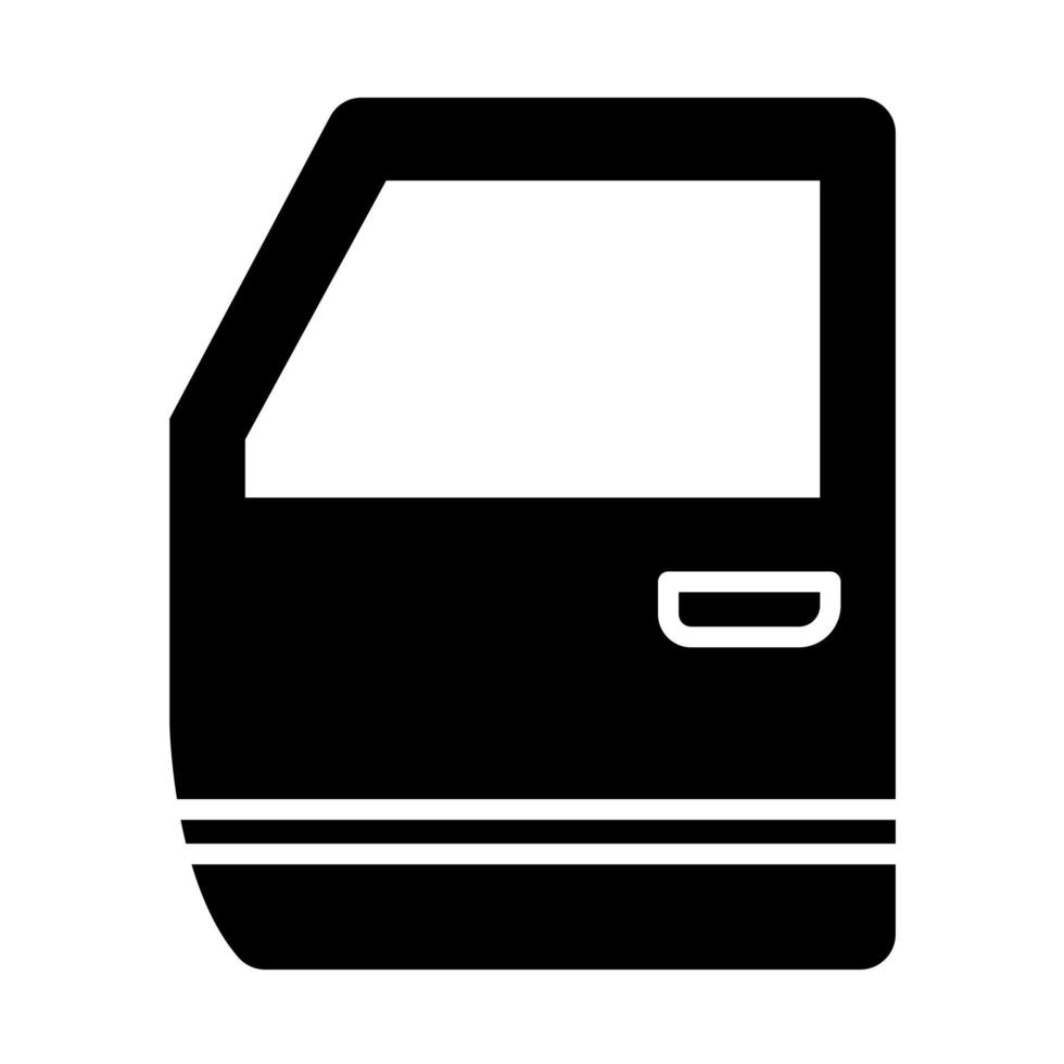 Car Door vector icon
