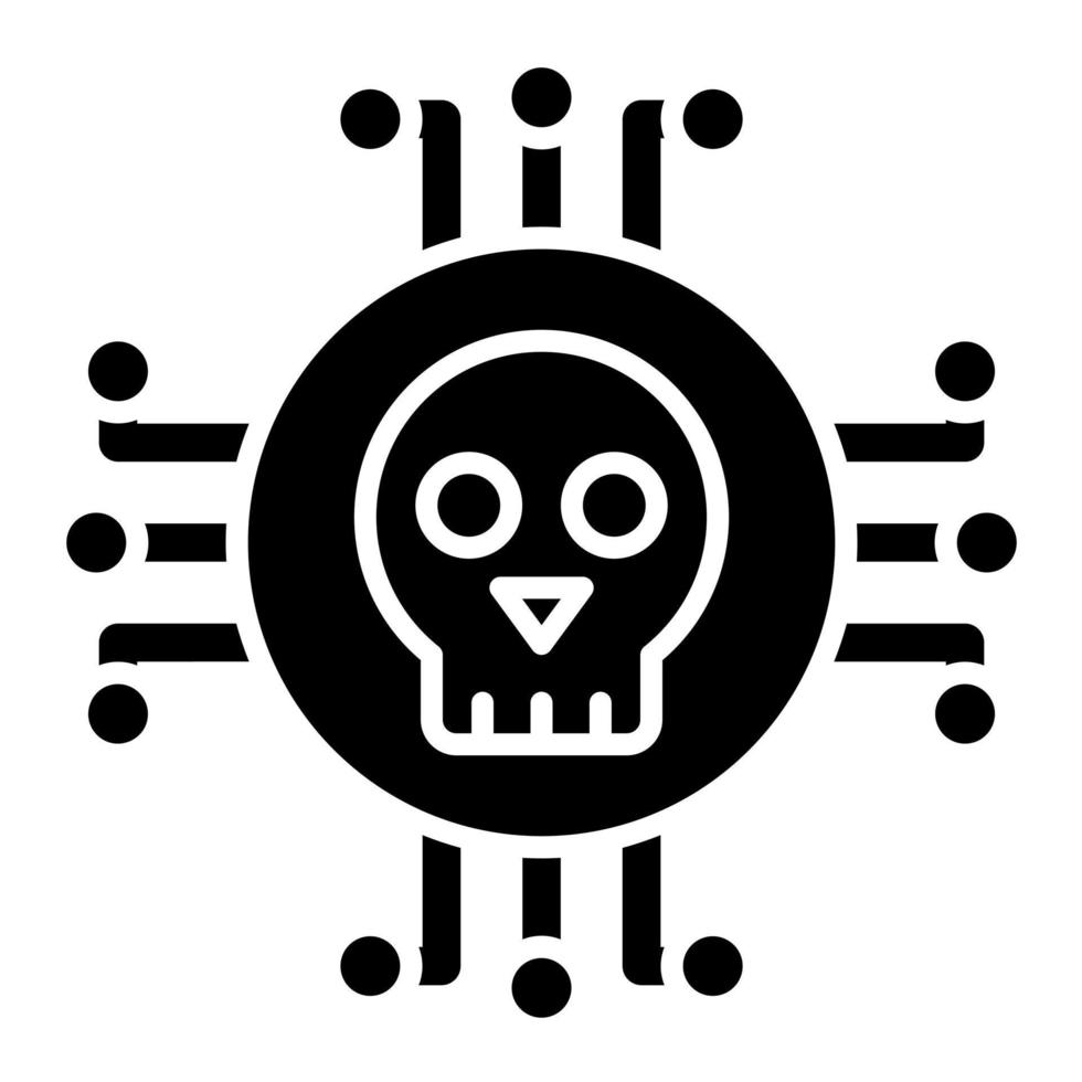 Cyber Crime vector icon