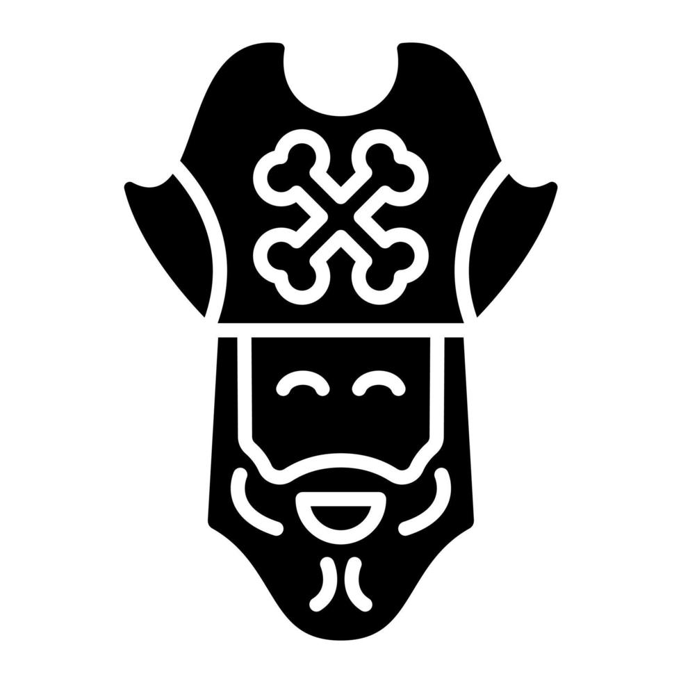 Pirate Beard vector icon