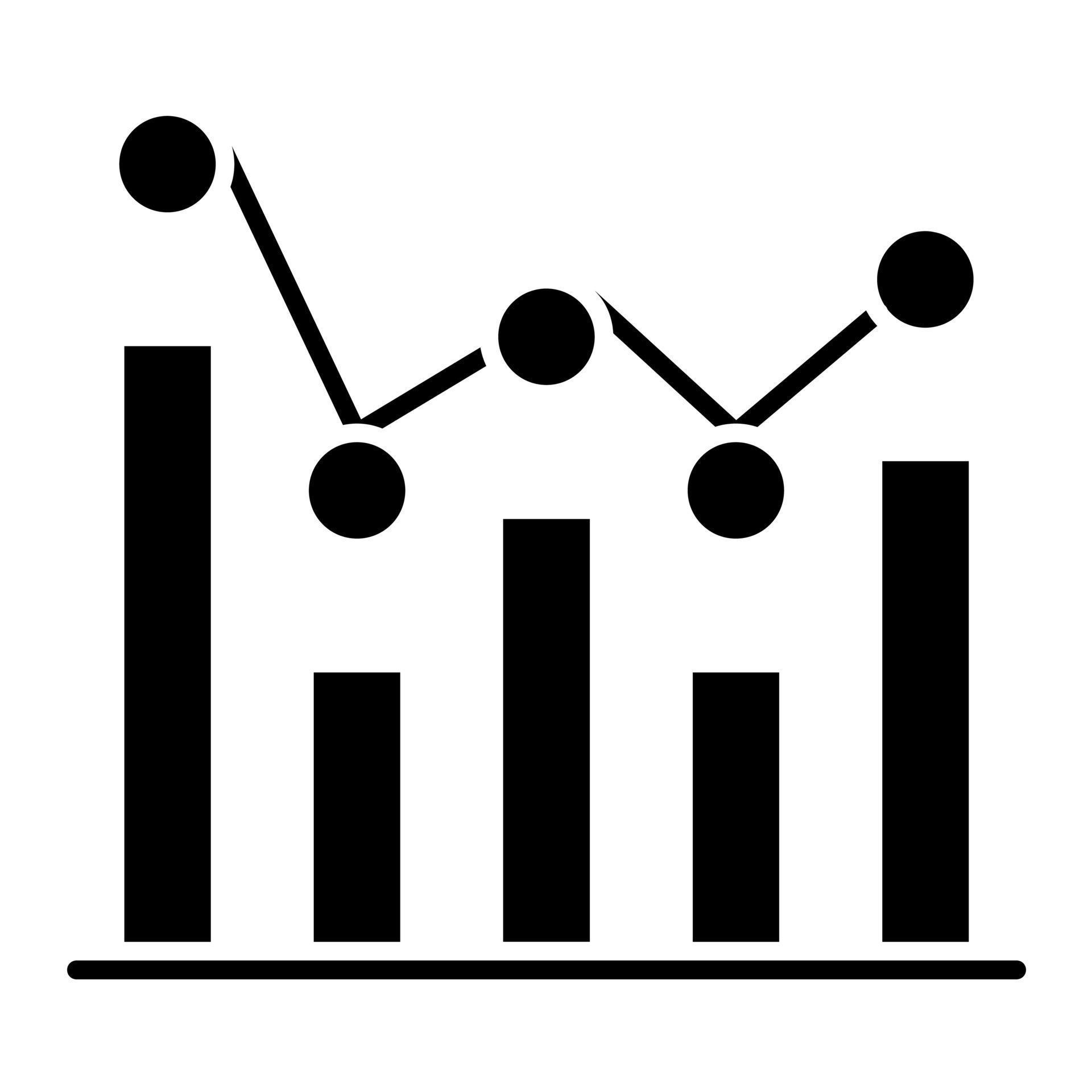 Statistical Analysis vector icon 21654690 Vector Art at Vecteezy