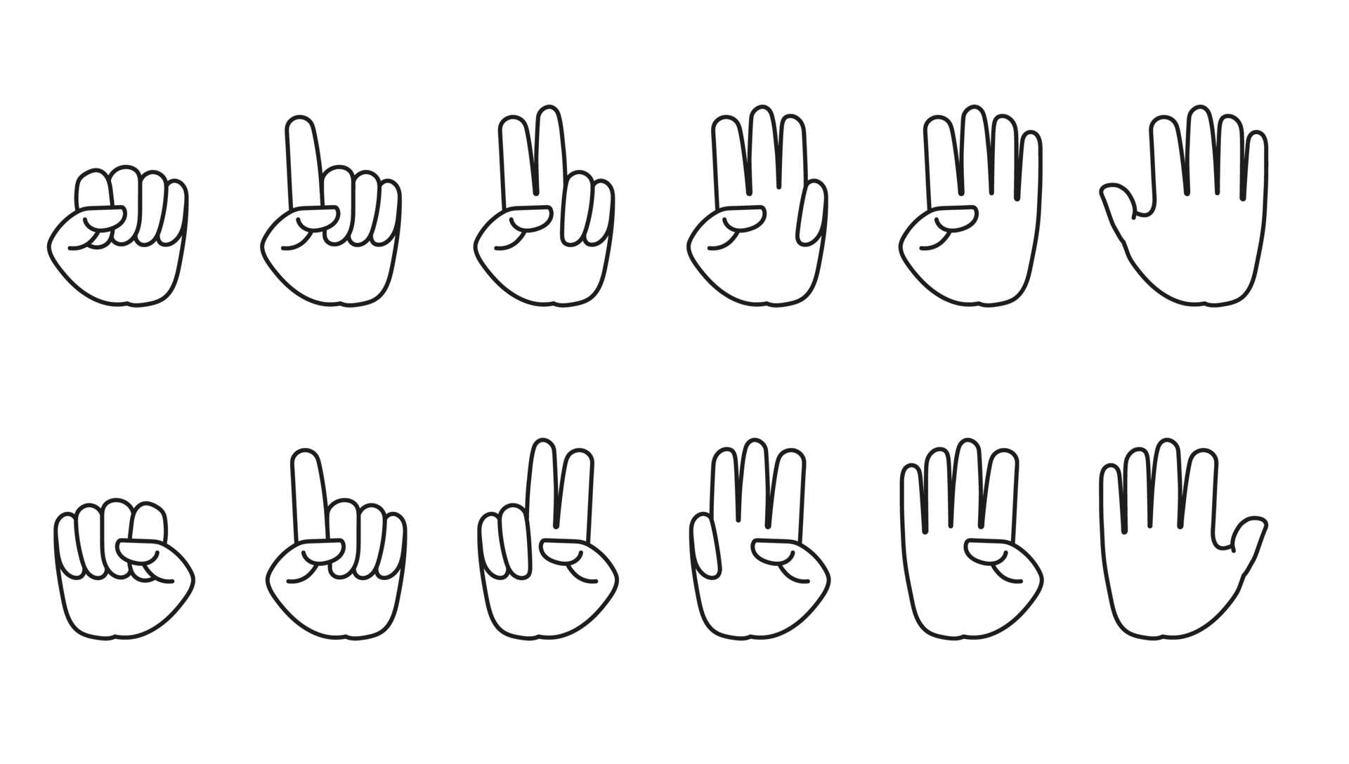 Illustration Set Of Hand Show Finger Transparent Backtround One To Ten illustration-set-of-hand-show-finger-transparent-backtround-one-to-ten