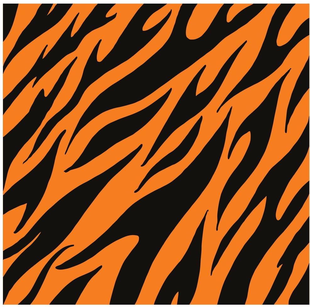 Tigre modelo imagen vector ilustraciones