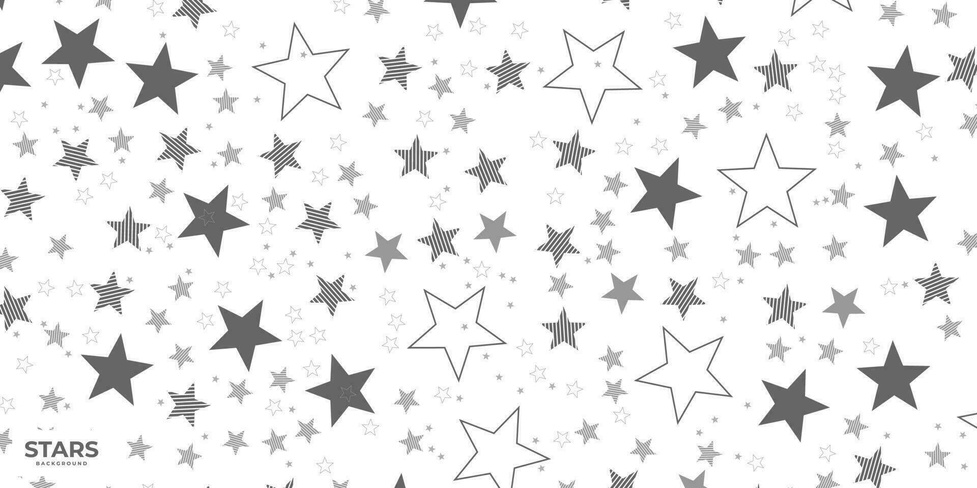 estrellas forma antecedentes. vector ilustración.