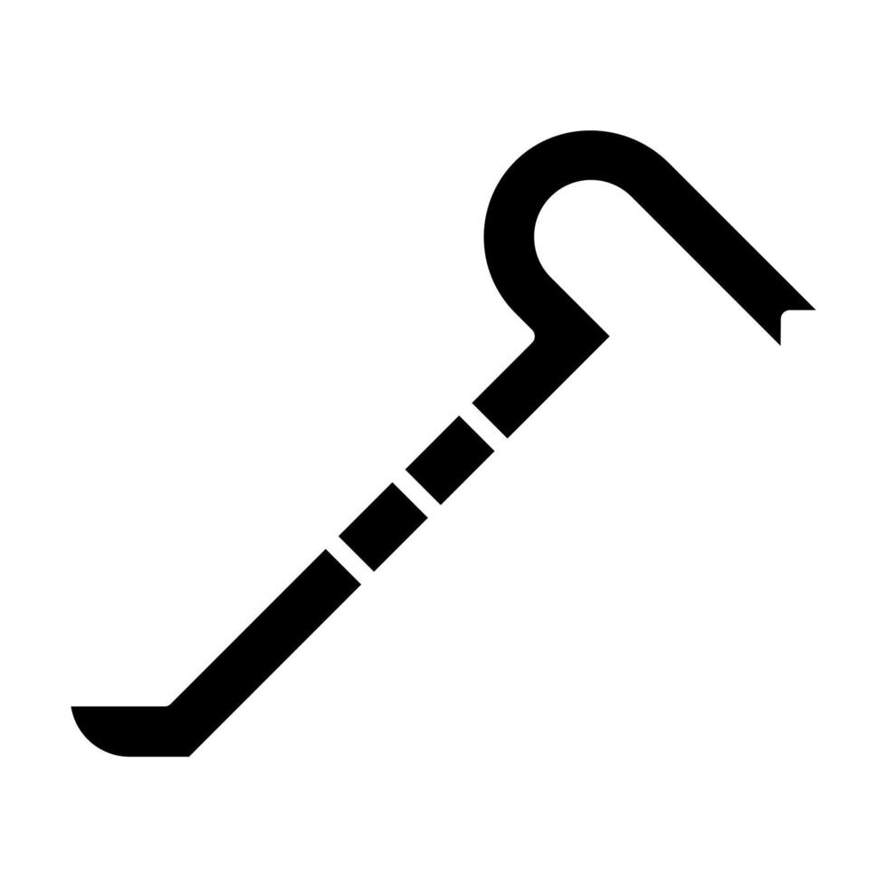 Crowbar vector icon