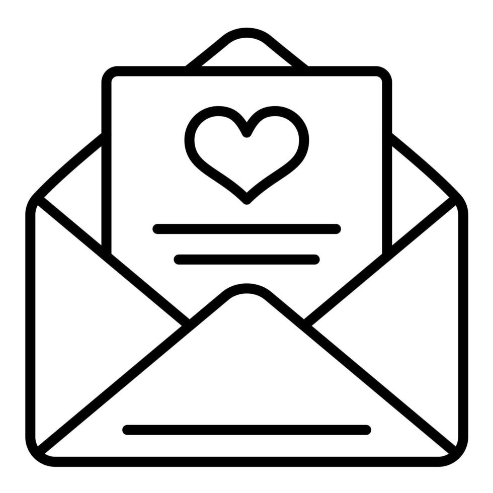 Love Letter vector icon