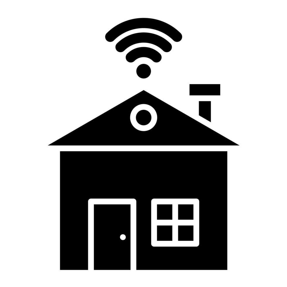 Smart House vector icon