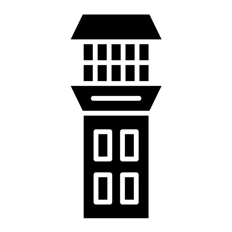 Control Tower vector icon