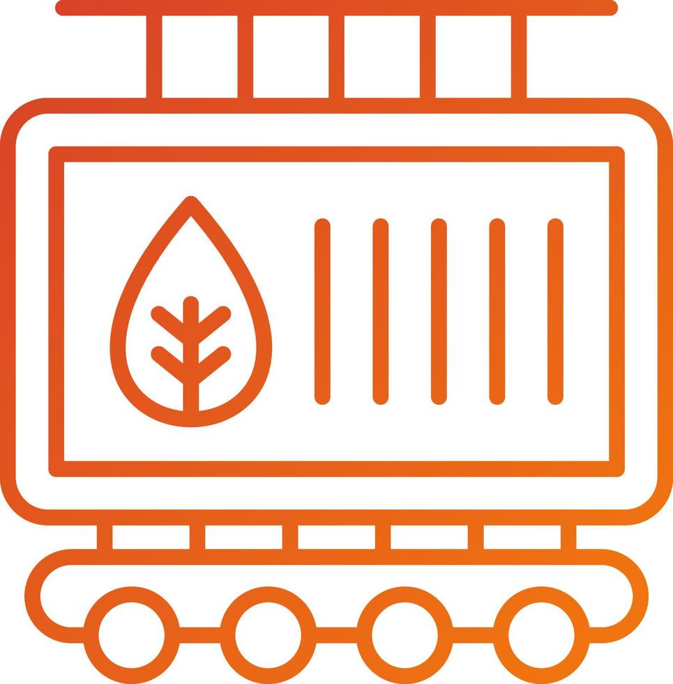 Biofuel Tank Icon Style vector