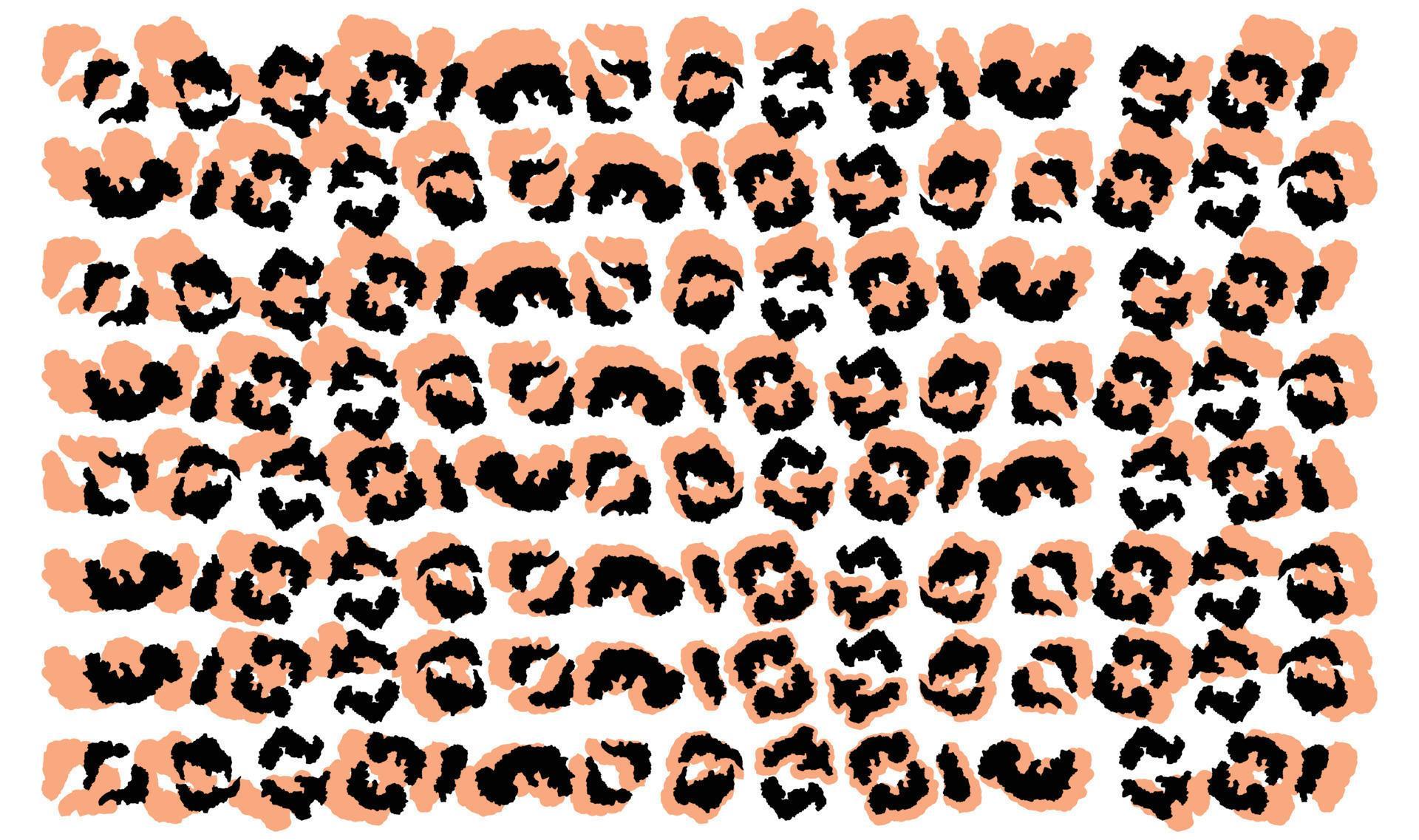 Leopard animal pattern vector art illustrations 21655177 Vector Art at