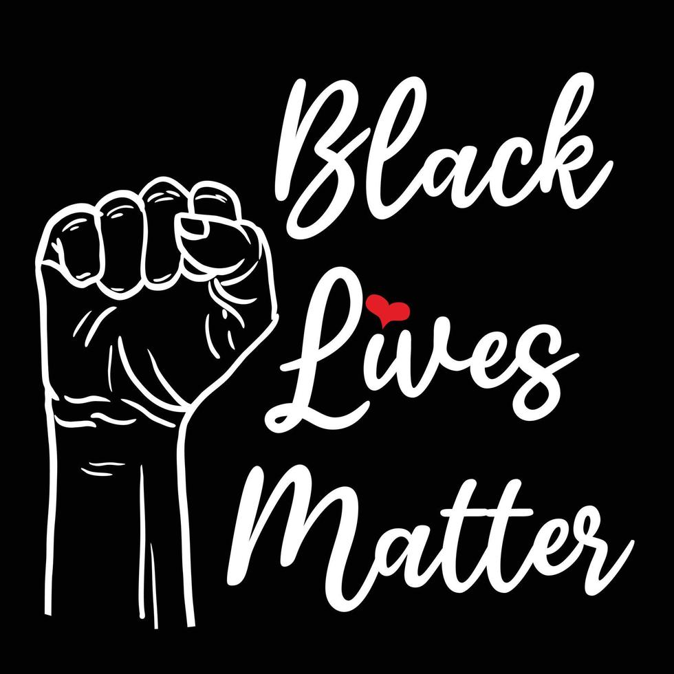 Black lives matter stock vector design illustrations