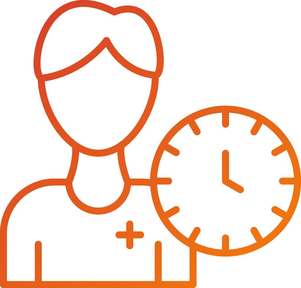 Patients Waiting Icon Style vector