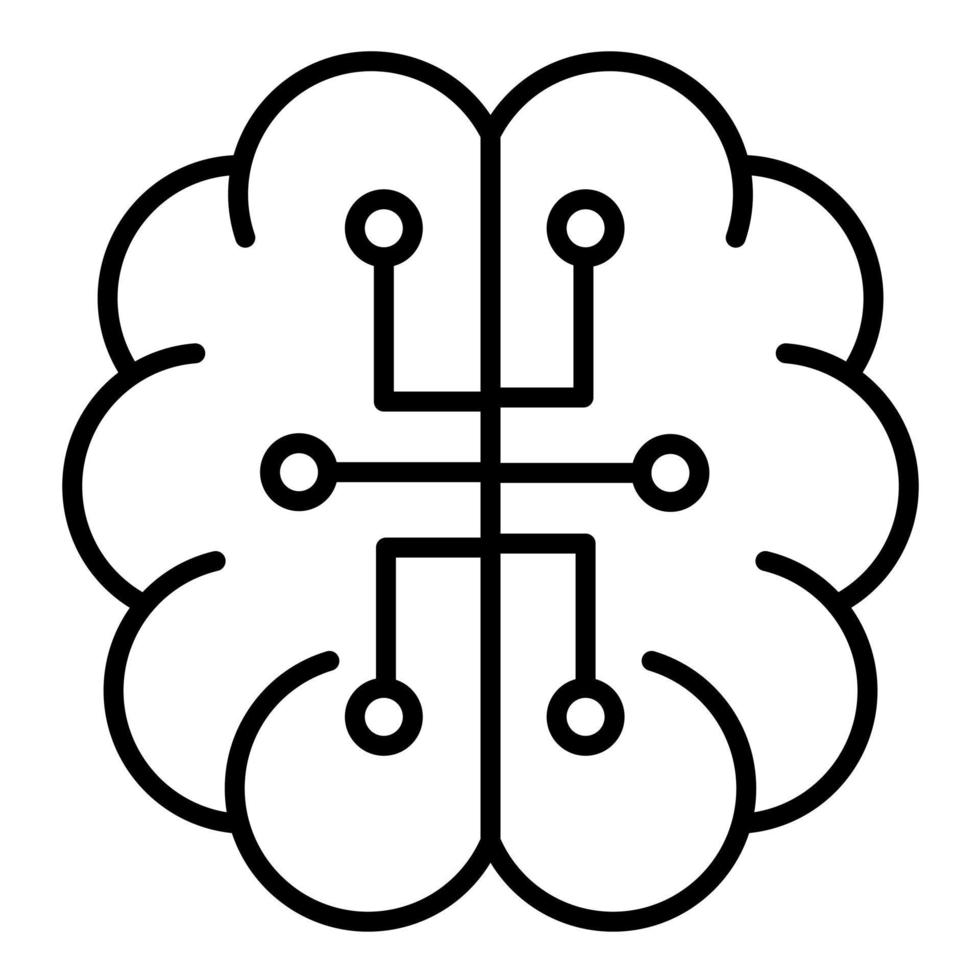 Humanoid Robot vector icon