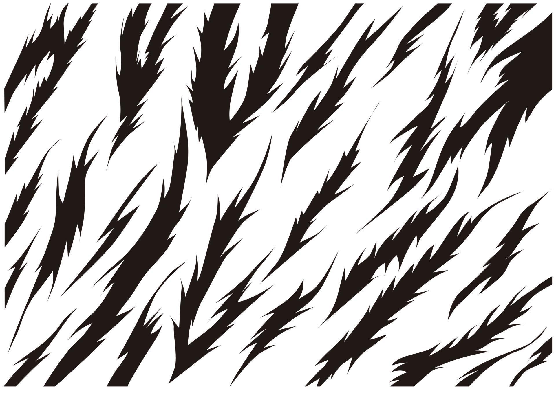 Tiger Pattern Vector Image Illustrations 21655441 Vector Art at Vecteezy