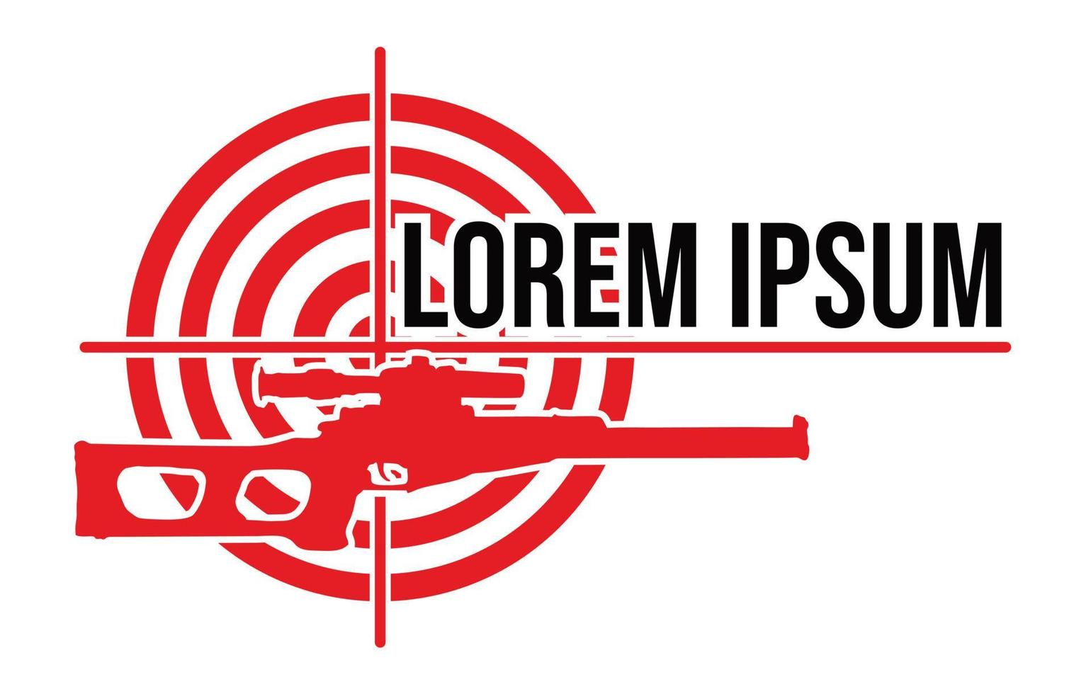 weapon silhouette vector image illustrations
