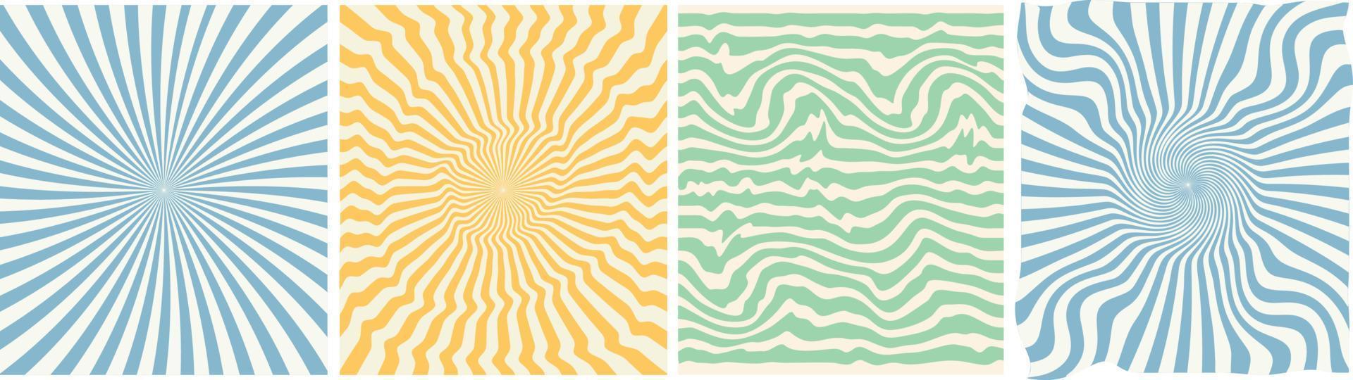 Waves, swirl, twirl pattern background vector illustrations